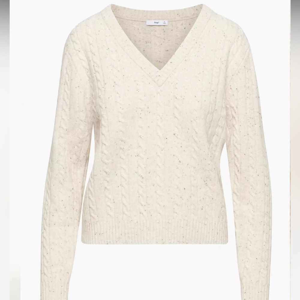 Aritzia TNA Cashwool Lyn Sweater